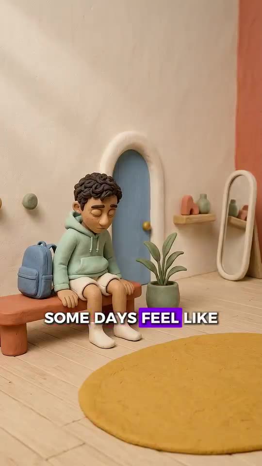A frame from a recent stop-motion product film